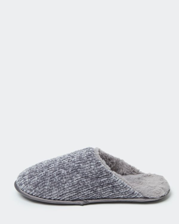 Chenille Mule