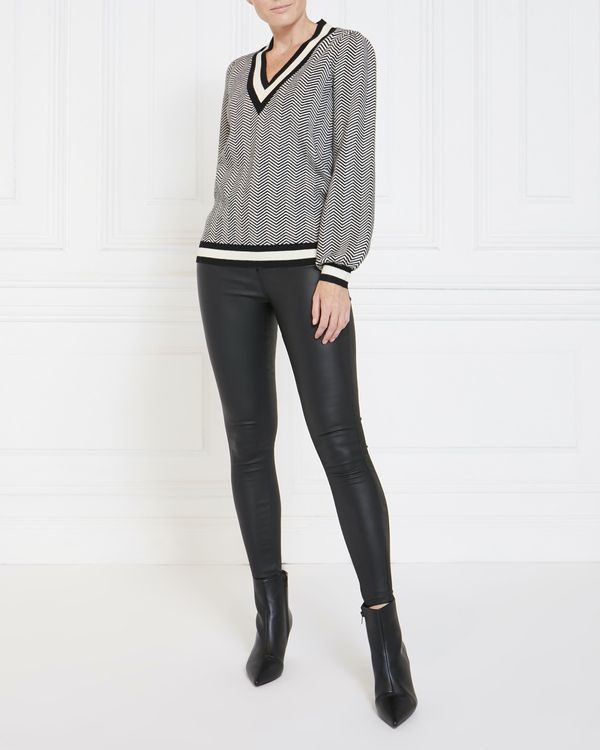 Gallery Bijou Herringbone Jumper