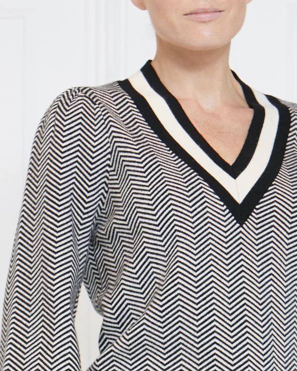 Gallery Bijou Herringbone Jumper